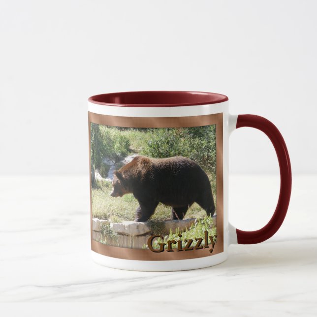 Grizzly-Bärn-Tasse Tasse (Rechts)