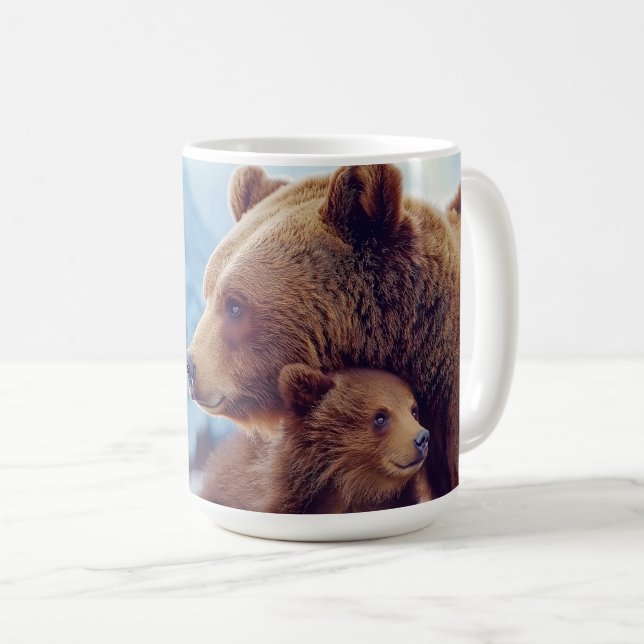 Grizzly Bear 399, GB 399 Kaffeetasse (VorderseiteRechts)