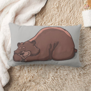 GRIZZLY BEAR CUDDLE PILLOWS FOR CHRISTMAS LENDENKISSEN