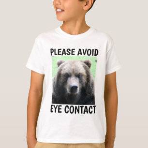 GRIZZLY BEAR FARNY KIDS BOYS T - SHIRT