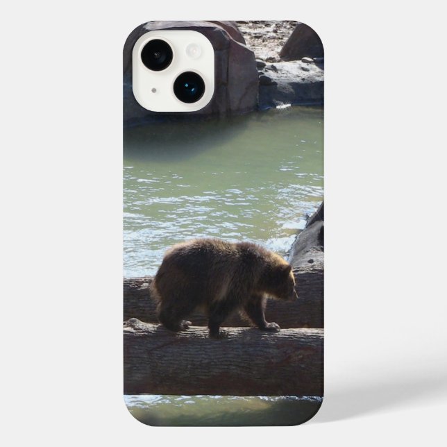 Grizzly Bear iPhone Case Hülle (Rückseite)
