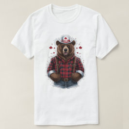 Grizzly Bear Lumberjack T-Shirt