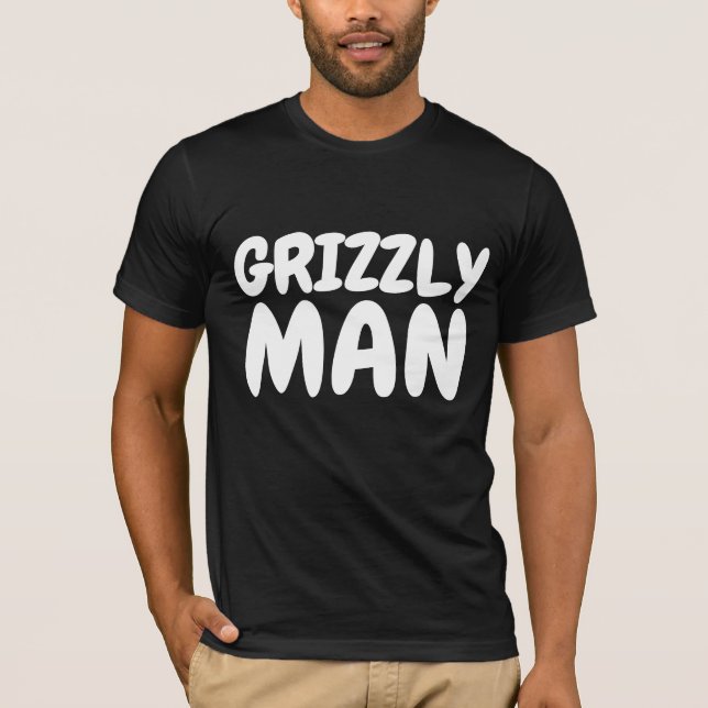 GRIZZLY (BEAR) MÄNNER T - SHIRT (Vorderseite)