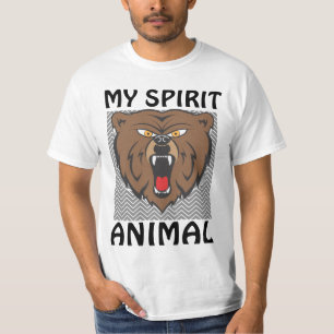 GRIZZLY BEAR MEIN SPIRITT TIERE T - Shirt