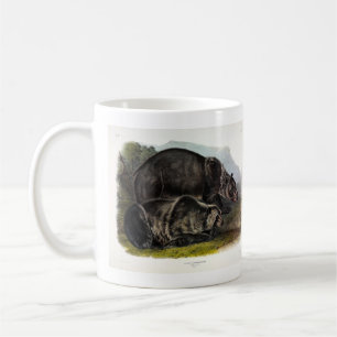 Grizzly Bear (Nordamerikanischer Braunbär) - Audub Kaffeetasse