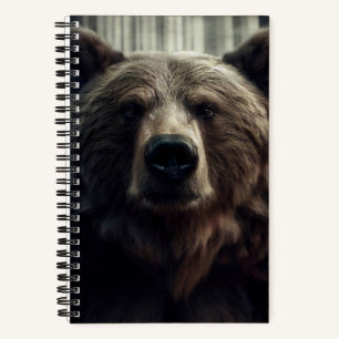Grizzly Bear Painting Notizbuch