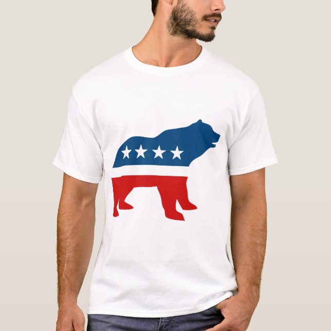 GRIZZLY BEAR PARTY T-Shirt (Vorderseite)