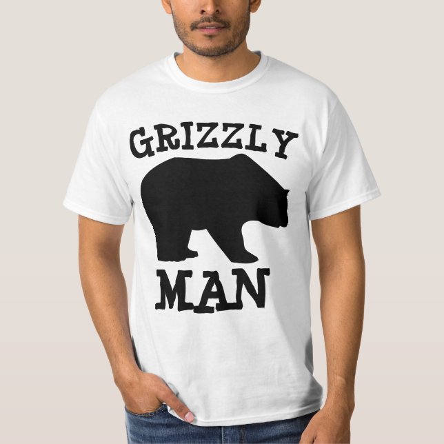 GRIZZLY BEAR VATER T - Shirt (Vorderseite)