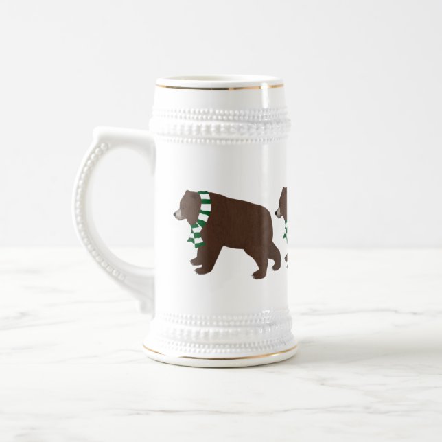 Grizzly Bears Stein Bierglas (Links)