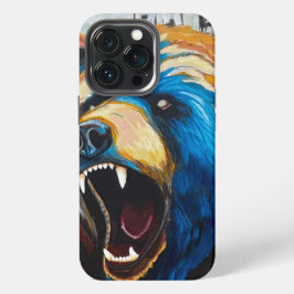 Grizzly-Malerei - Wildtierkunst iPhone 13 Pro Hülle