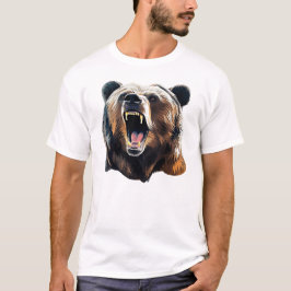Grizzly Wildlife Animal Nature Classic T-Shirt