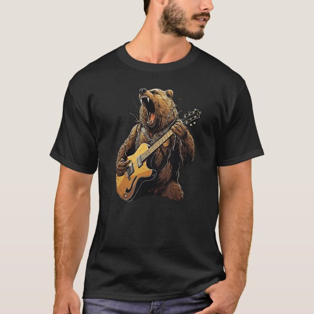 Grizzly Wildlife Animal Nature Classic T-Shirt (Vorderseite)