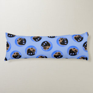 Grizzlybär im Winter - Original Wildlife Art Seitenschläferkissen