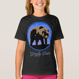 Grizzlybär im Winter - Original Wildlife Art T- T-Shirt