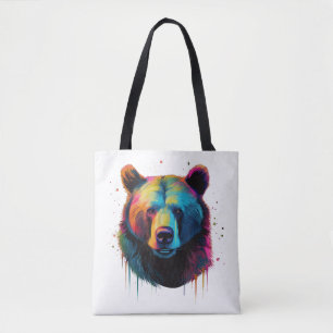 Grizzlybär Liebhaber des Pops Art Big Grizzly Bäre