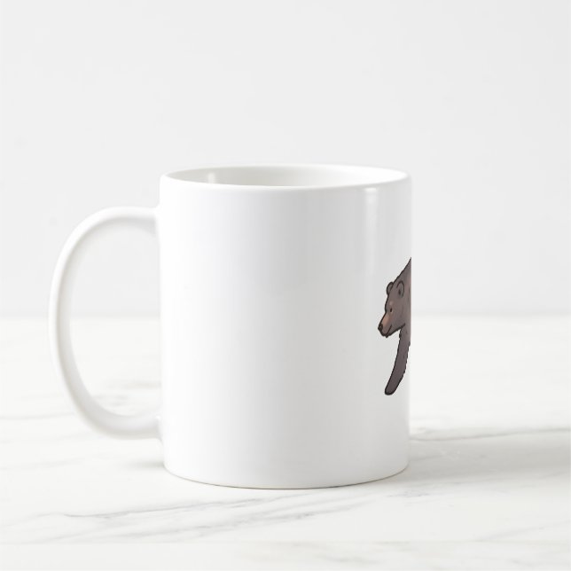 Grizzlybär-Magie Kaffeetasse (Links)