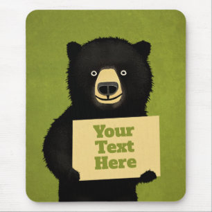 Grizzlybär Mousepad