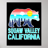 Grizzlybär Olympic Valley Kalifornien Vintage