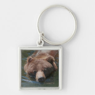 Grizzlybär Schlüsselanhänger