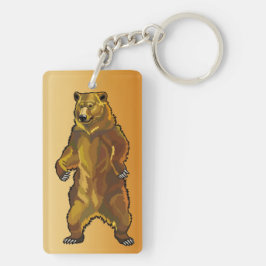 Grizzlybär Schlüsselanhänger