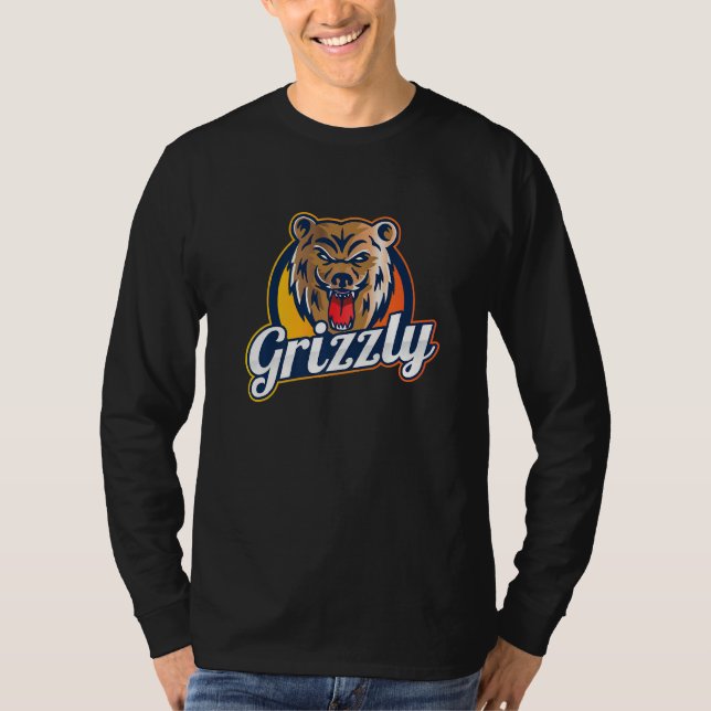 Grizzlybär T-Shirt (Vorderseite)