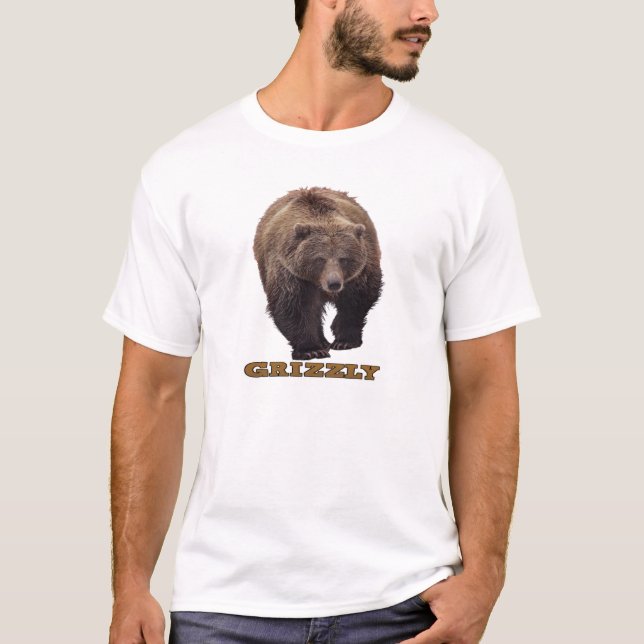 Grizzlybär-T - Shirt (Vorderseite)