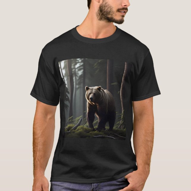 Grizzlybär T-Shirt (Vorderseite)