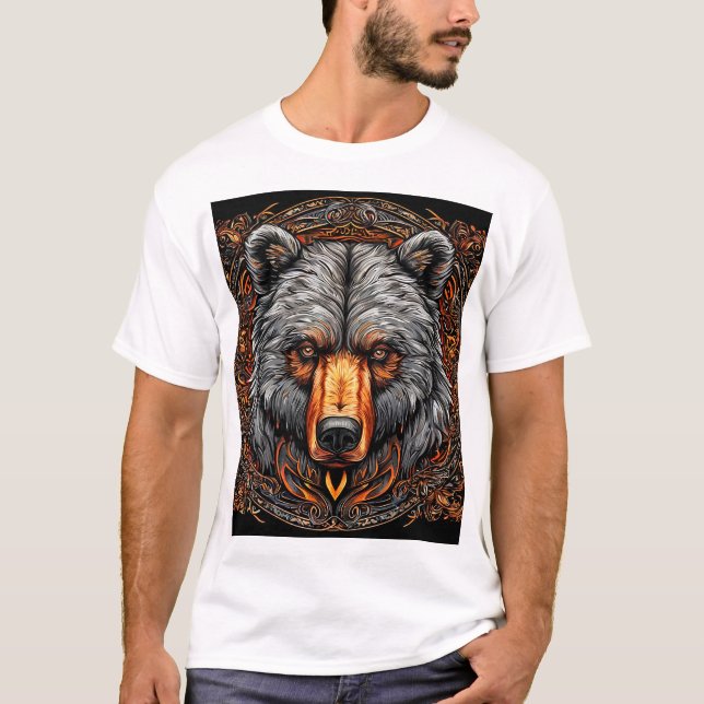 Grizzlybär T-Shirt (Vorderseite)