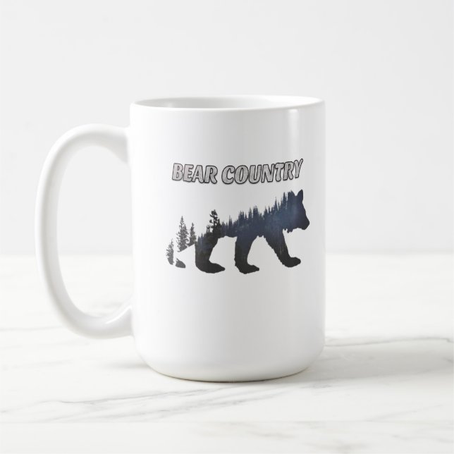 Grizzlybären-Tasse Kaffeetasse (Links)