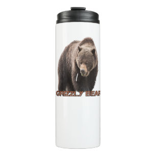 Grizzlybären-Thermaltumbler Thermosbecher