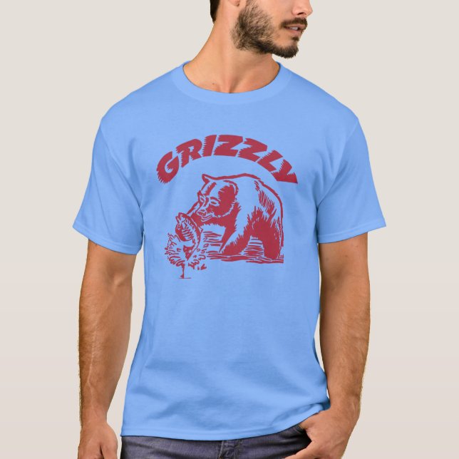 Grizzlybärn-T - Shirt (Vorderseite)