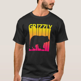 Grizzy Animal Retro-Kostüm T-Shirt