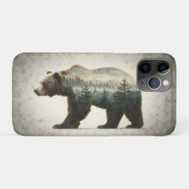 Grizzy Bar Wilderness Art Case-Mate iPhone Hülle