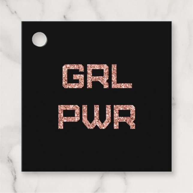 GRL PWR - GESCHENKANHÄNGER (Vorderseite)
