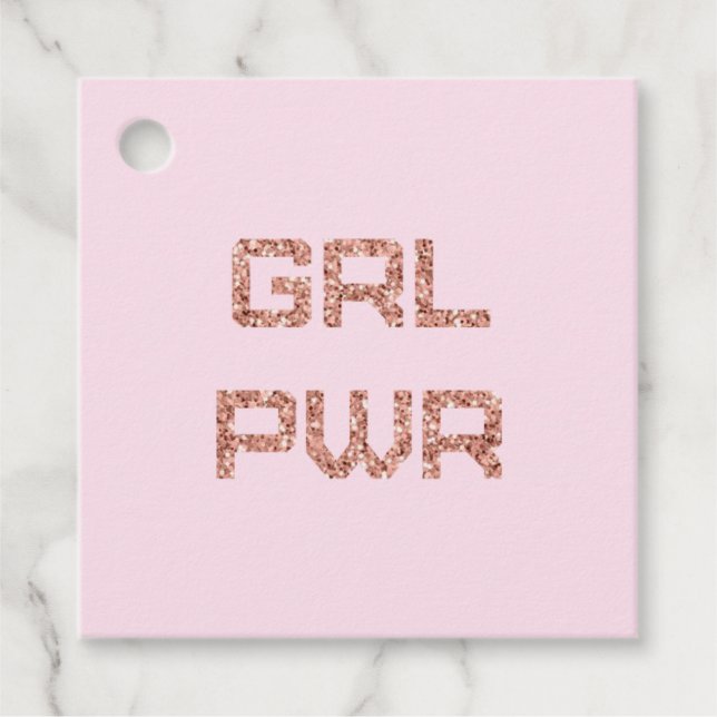 GRL PWR - GESCHENKANHÄNGER (Vorderseite)