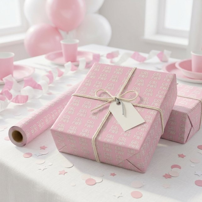 GRL PWR GESCHENKPAPIER (Von Creator hochgeladen)