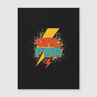 GRL PWR MAGNETKARTE