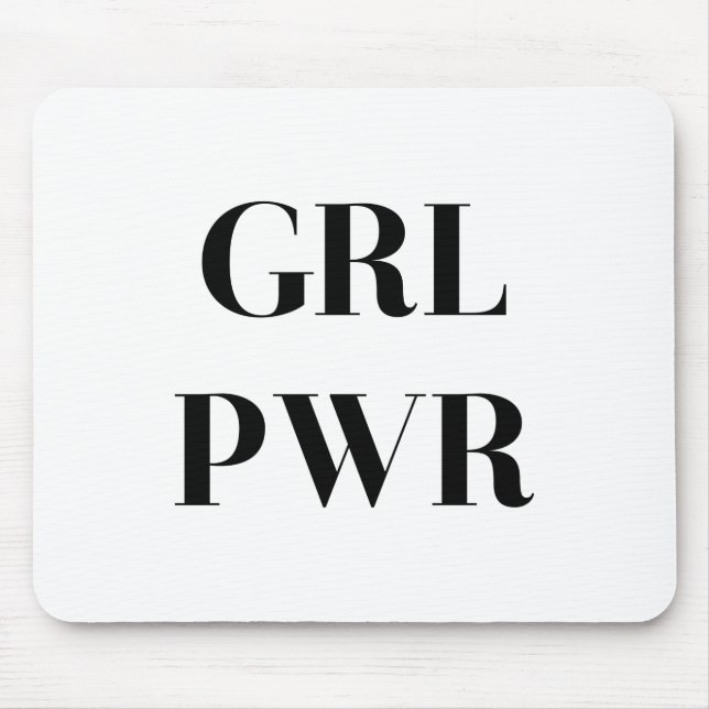 GRL PWR MOUSEPAD (Vorne)