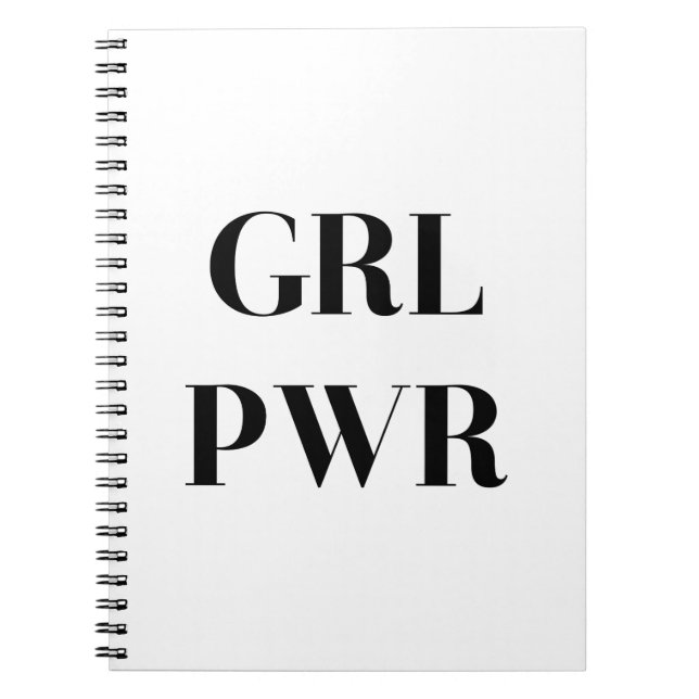 GRL PWR NOTIZBLOCK (Vorderseite)