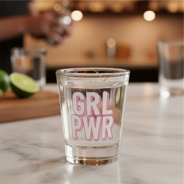 GRL PWR SCHNAPSGLAS (Von Creator hochgeladen)