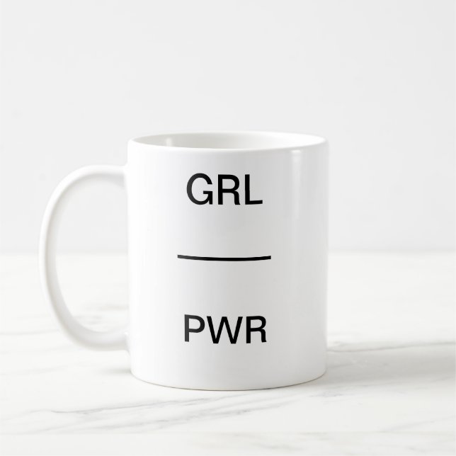 GRL PWR Tasse (Links)