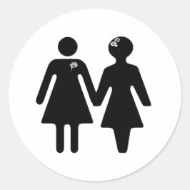 GRLZ RUNDER AUFKLEBER