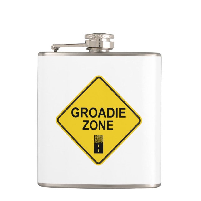 Groadie Zone Gravel Cycling Flachmann (Vorderseite)