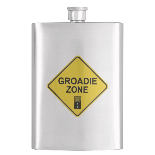 Groadie Zone Gravel Cycling Flachmann (Vorderseite)