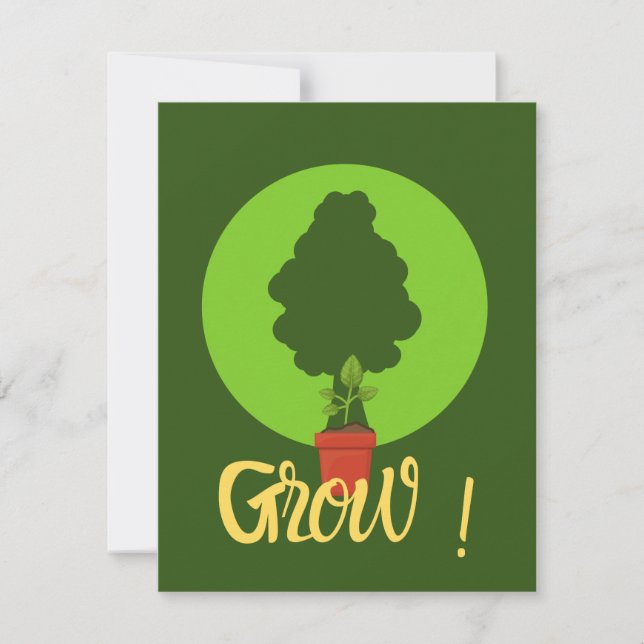 Grob ! - Schnell groß werden. (Vorderseite)