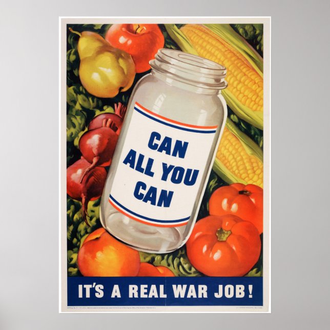 Grob werden und können Sie selbst produzieren Poster (Vorne)