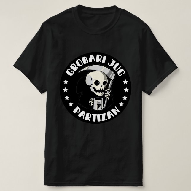 Grobari Jug Partizan T-Shirt (Design vorne)