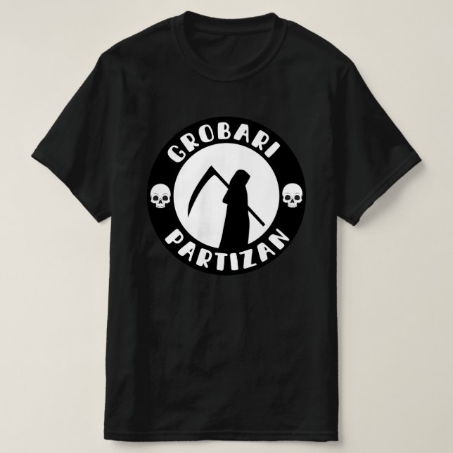 Grobari Partizan Kosac Smrti T-Shirt (Design vorne)