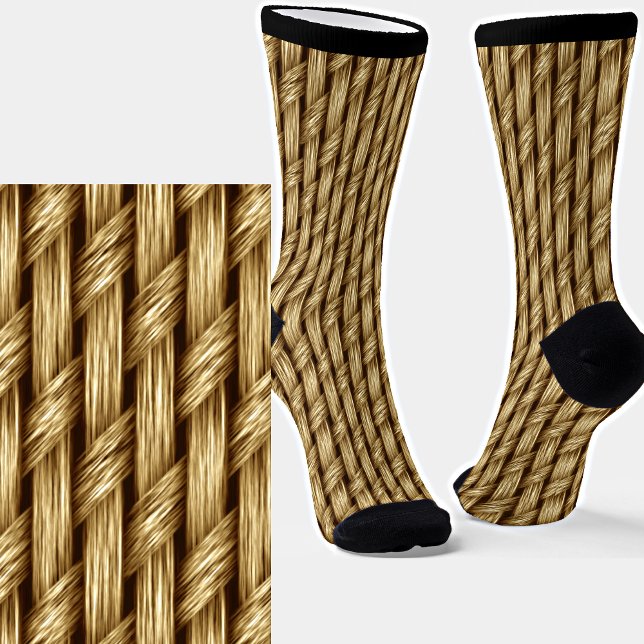 Grobe Fasern waschend Woven Look Socken (Von Creator hochgeladen)