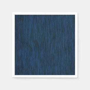 Grobe Holzmaserung Hintergrund Tiefblau Serviette